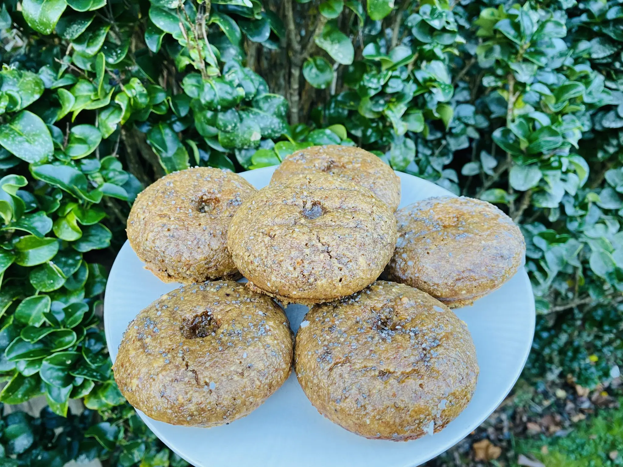 Lime and Chia Donuts